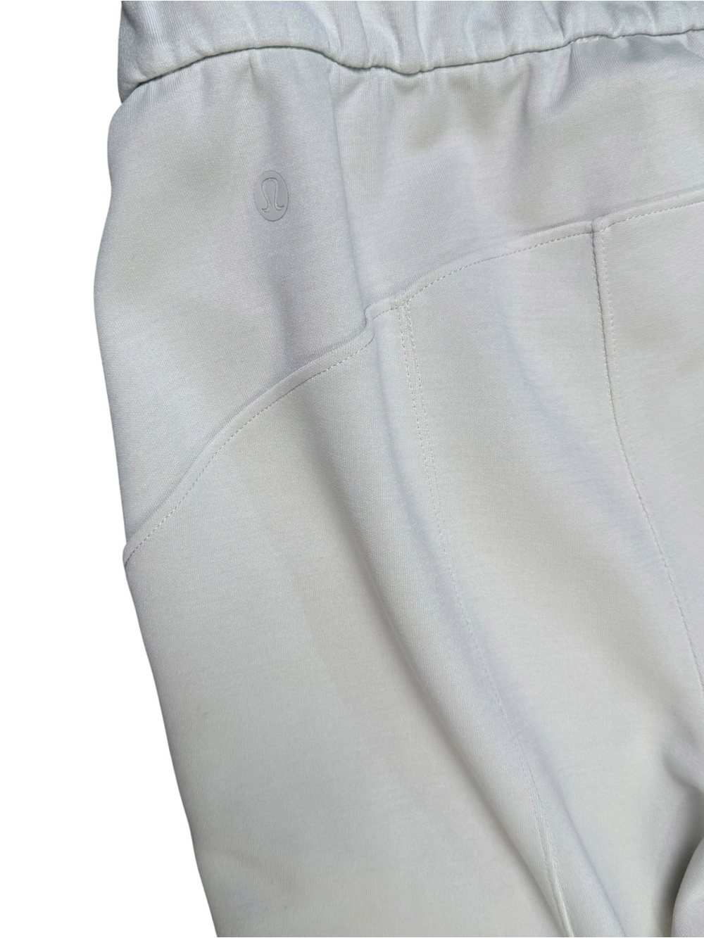 Lululemon Cream High Rise Joggers Sweatpants Pockets Women’s 6-8 - Picture 5 of 8